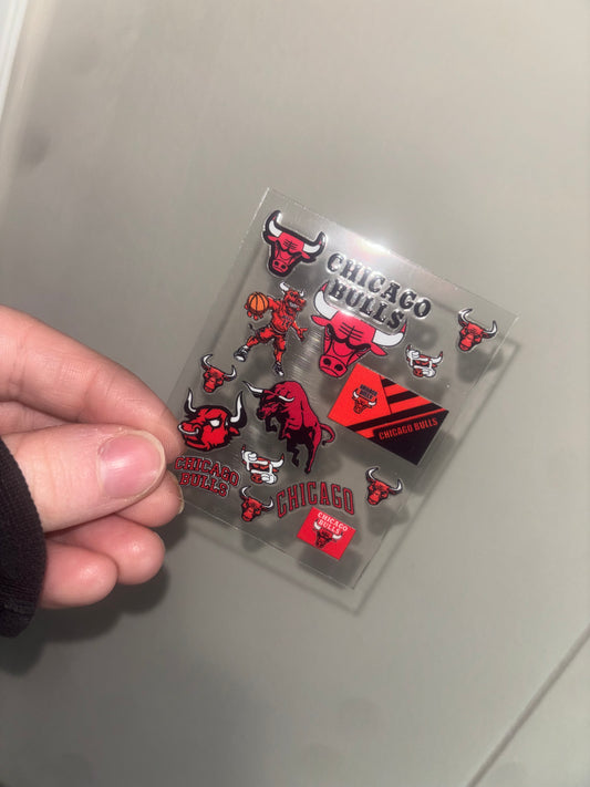 Chicago Basketball Spray Decal