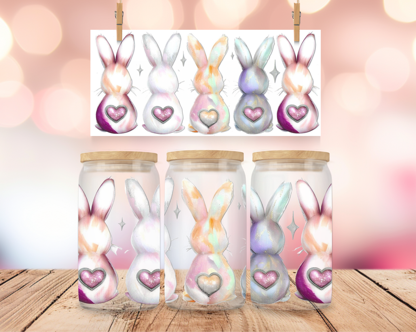 Easter Bunnies 16 oz Wrap