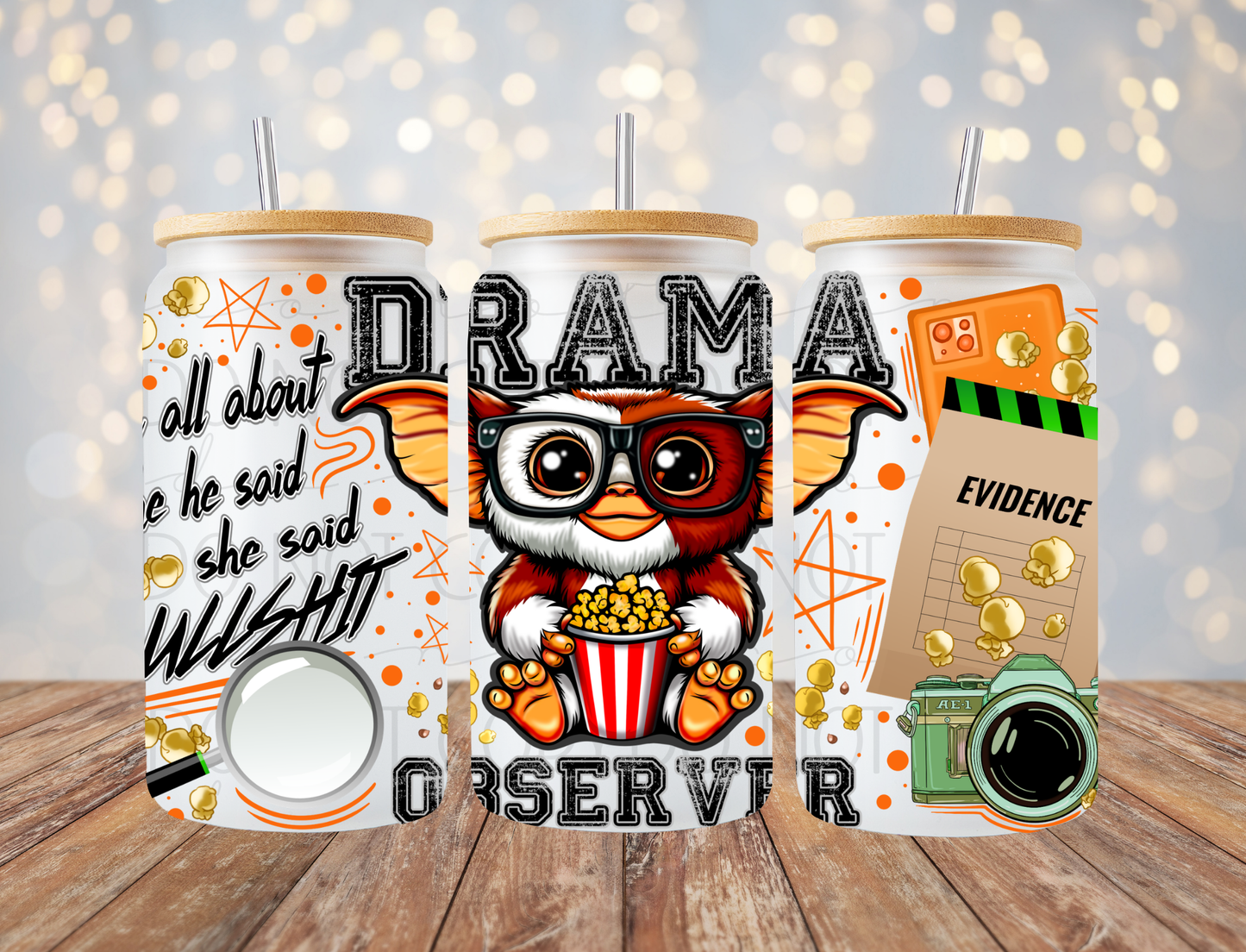 Drama Observer 16 Oz Wrap
