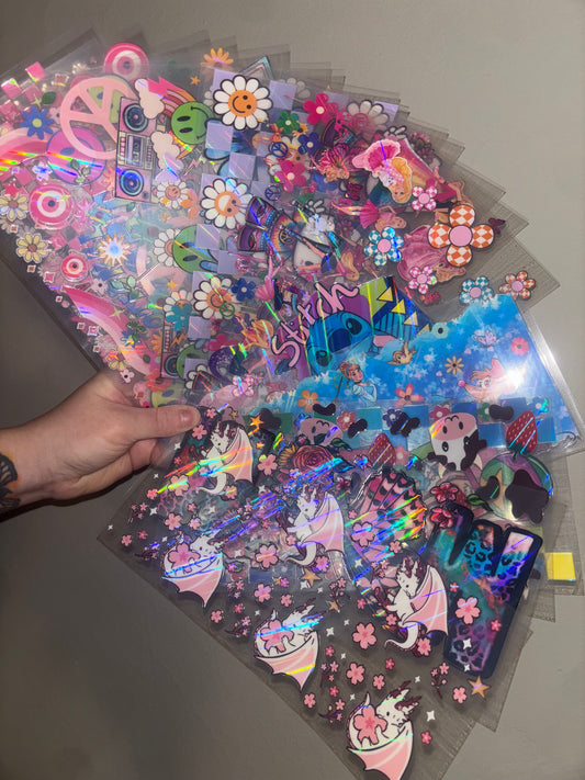 Holographic 16 oz Wrap Bundles