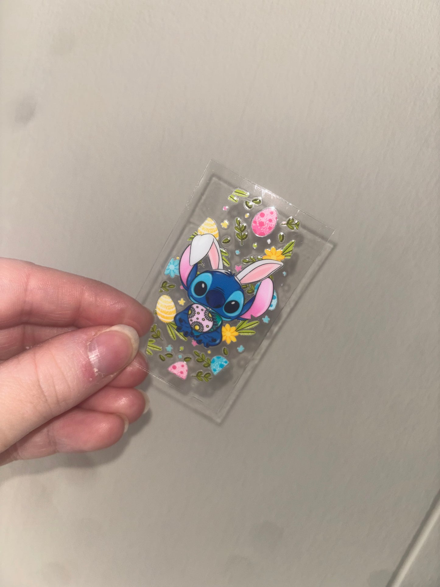 Easter Blue Dog Keychain Wrap