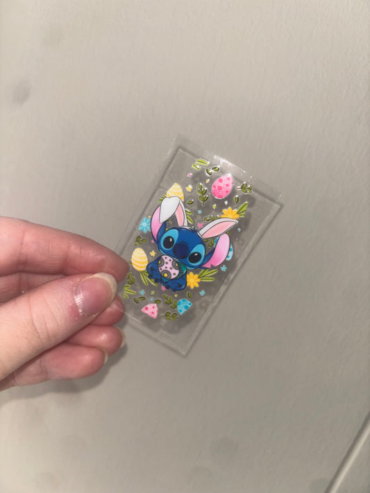 Easter Blue Dog Keychain Wrap