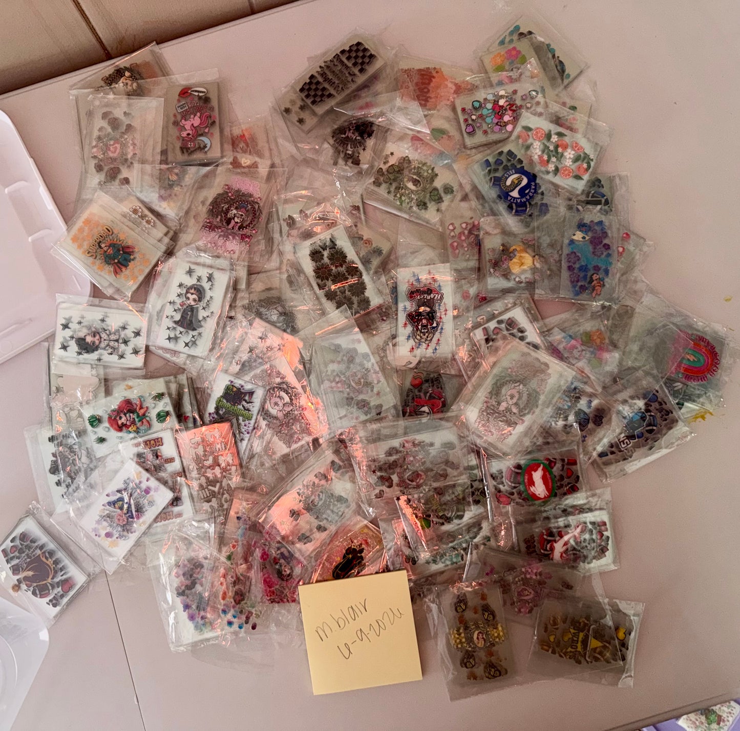 Bulk Motel Keychain Decals