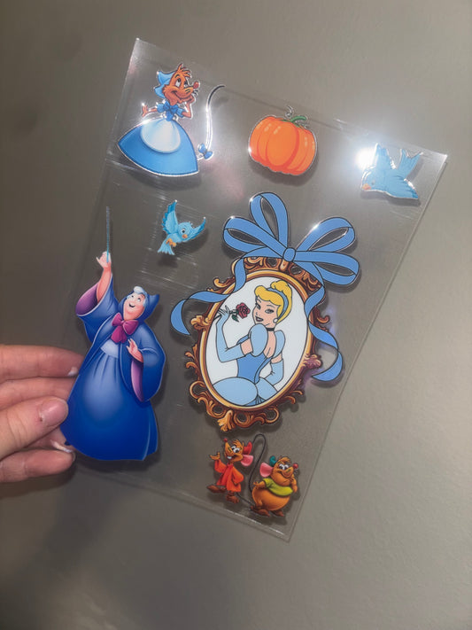 Slipper Princess Notebook Decal