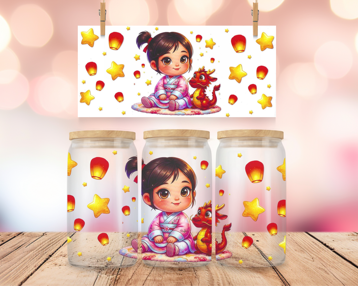 Baby Warrior Princess 16 oz Wrap