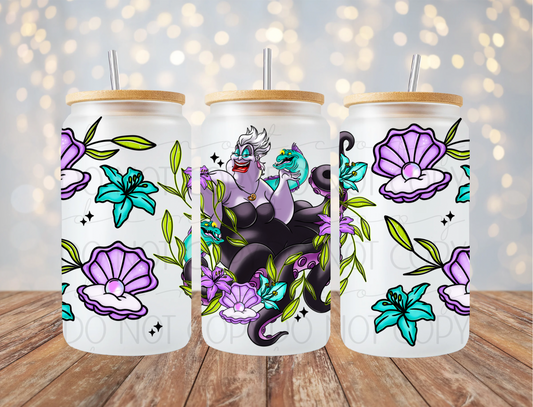 Sea Witch Villain 16 Oz Wrap