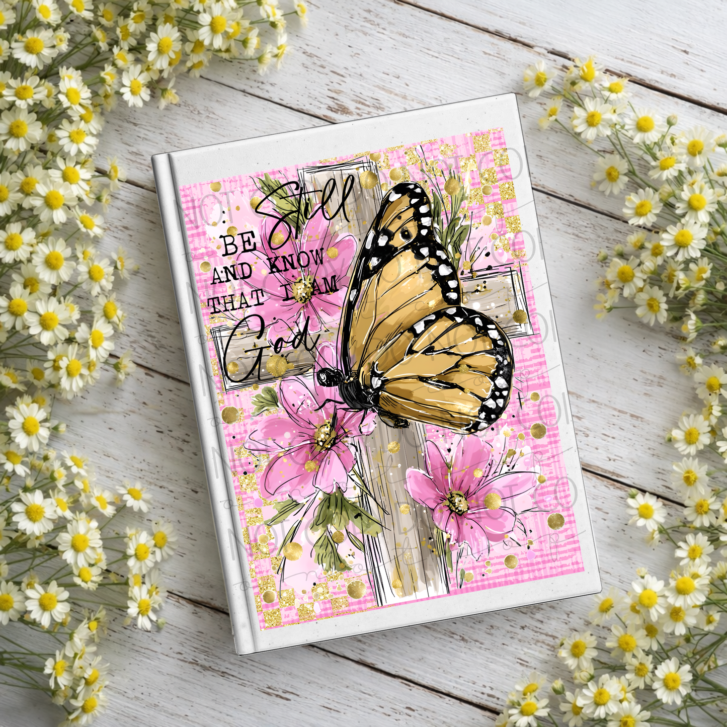Be Still Notebook Decal