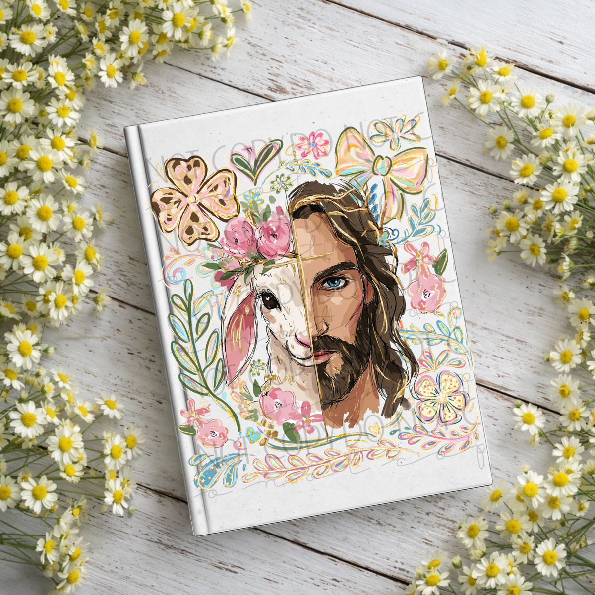 Faith Lamb Notebook Decal