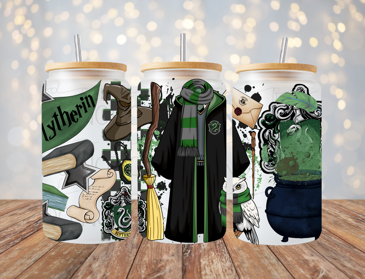 Green Wizard House 16 Oz Wrap