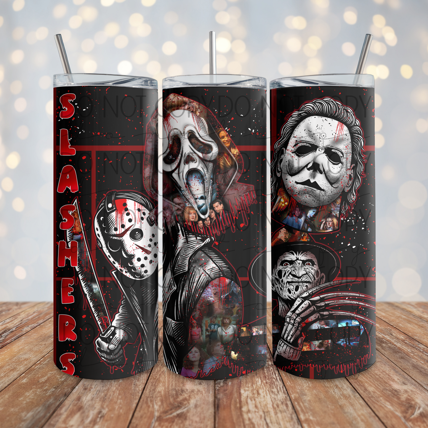 Slashers 20 oz Wrap
