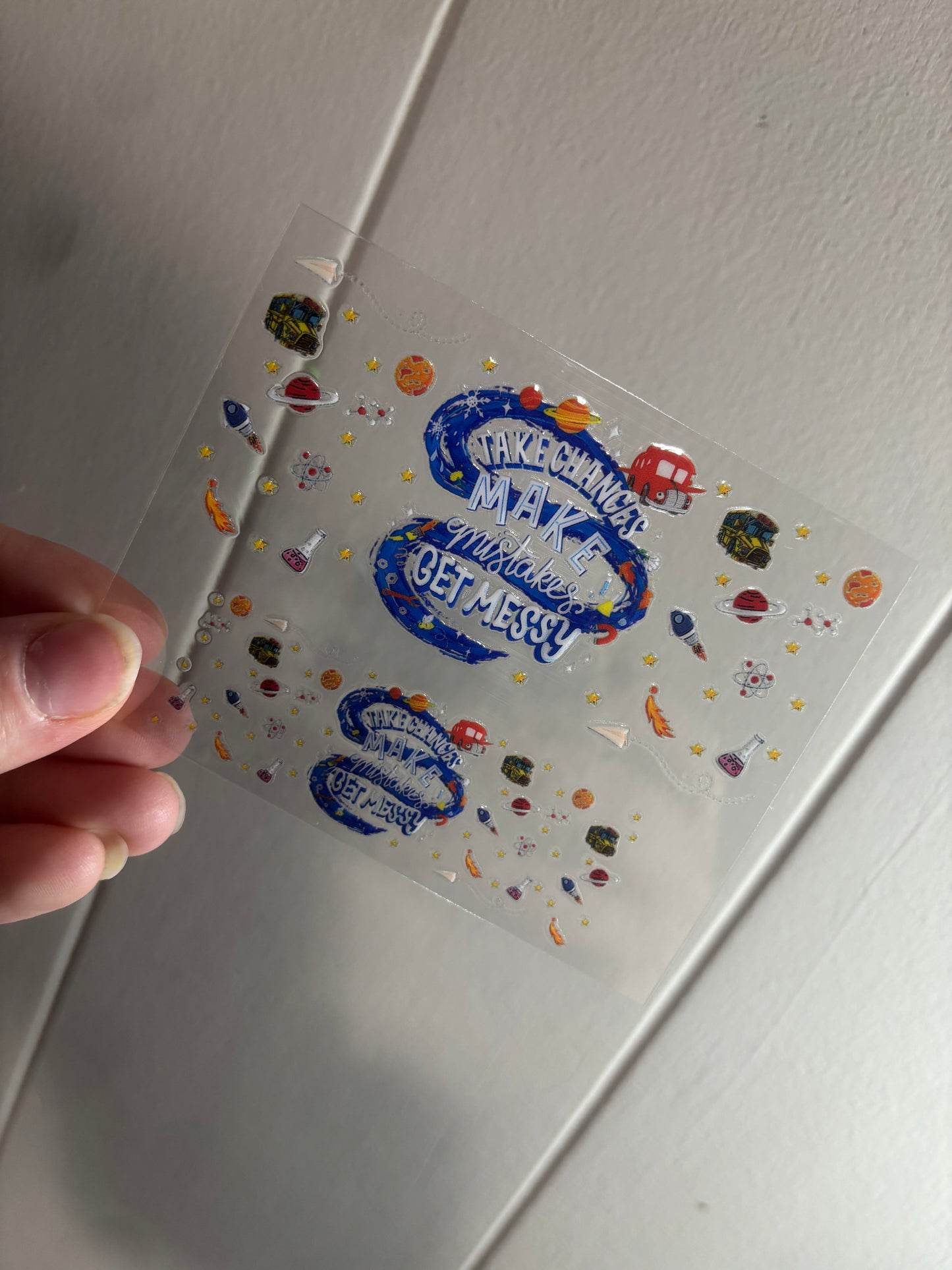 Make Mistakes Mini Wrap