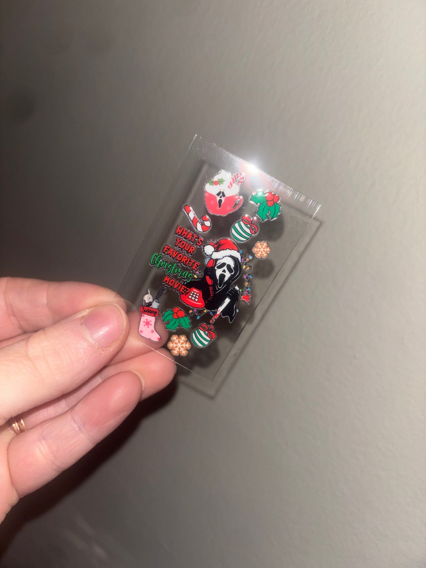Christmas Horror Keychain Wrap