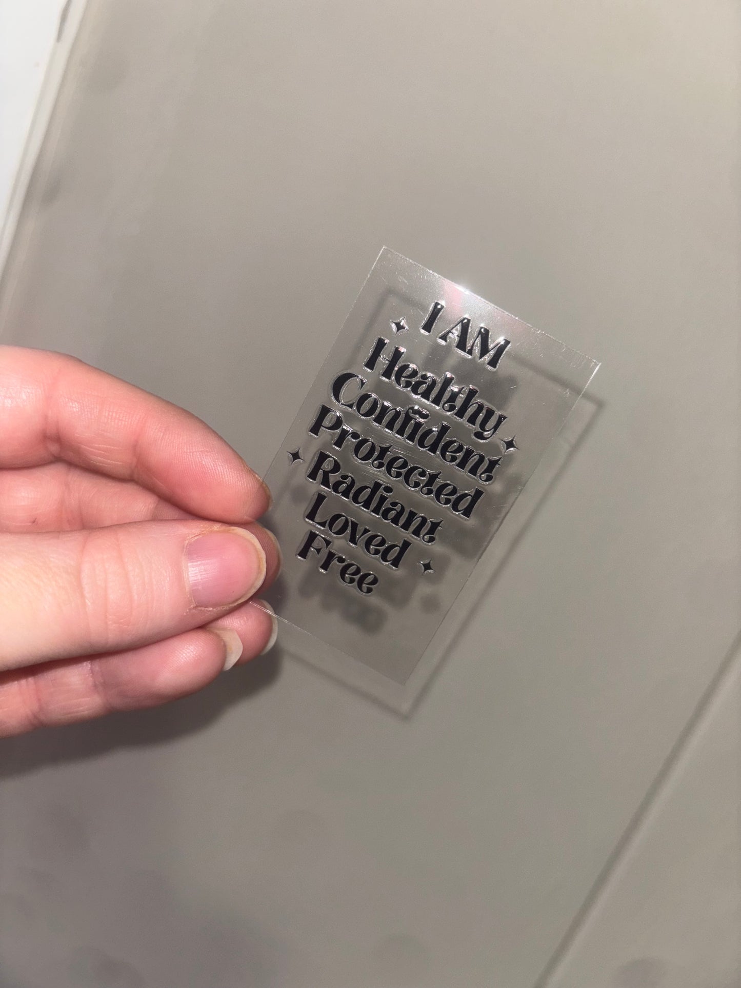 I Am Keychain Wrap