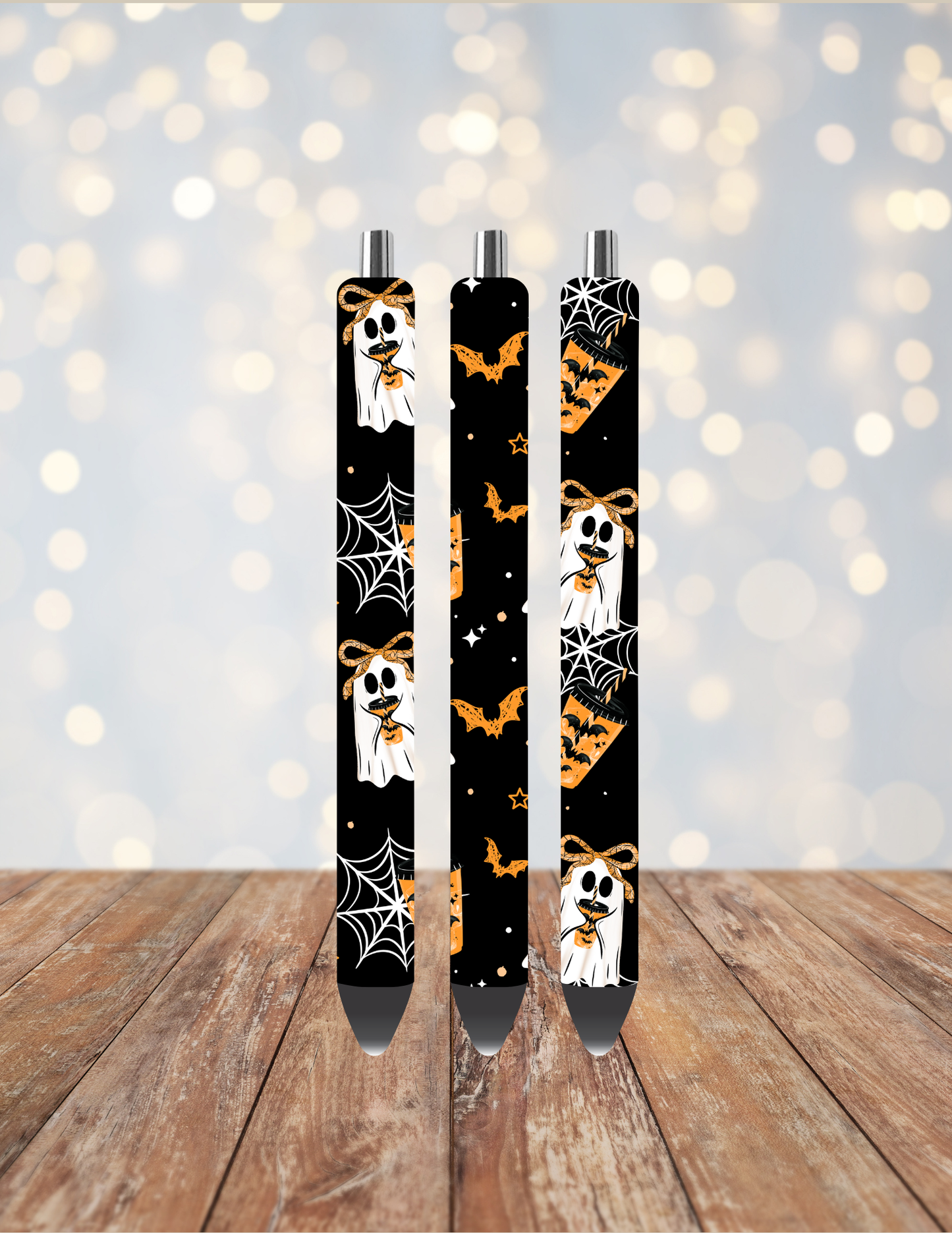 Iced Coffee Ghost Pen Wrap