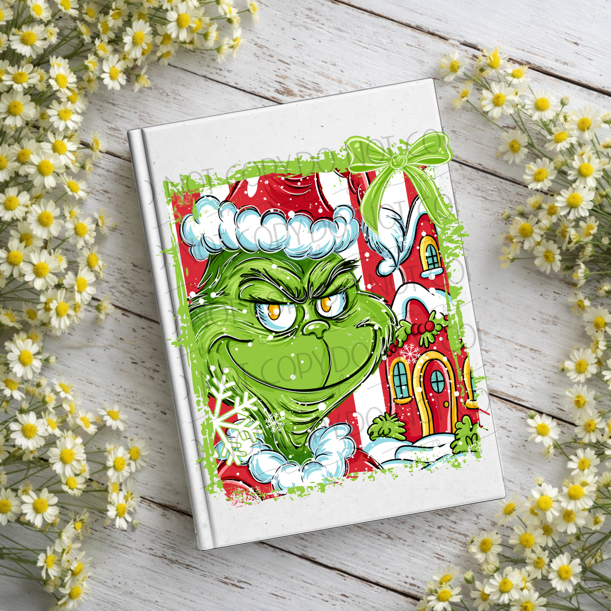 Green Guy Notebook Decal