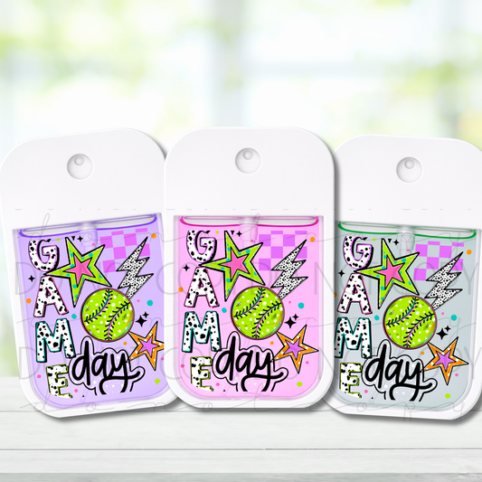 Softball Spray Decal