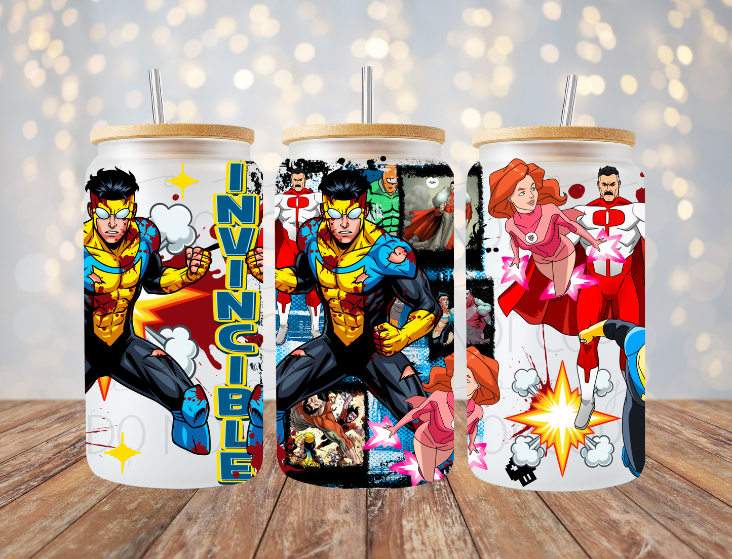 Superhero Show 16 Oz Wrap
