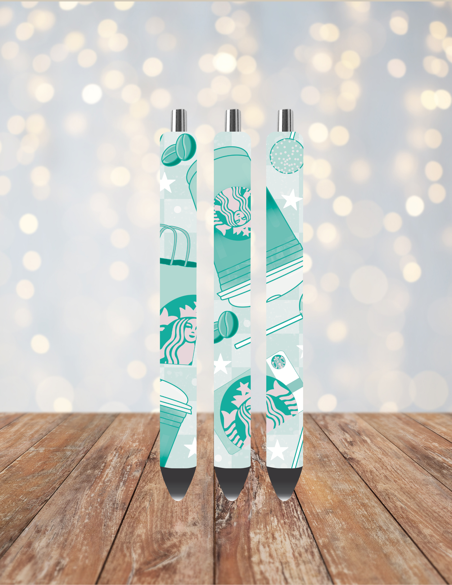 Coffee & Cake Pops Pen Wrap