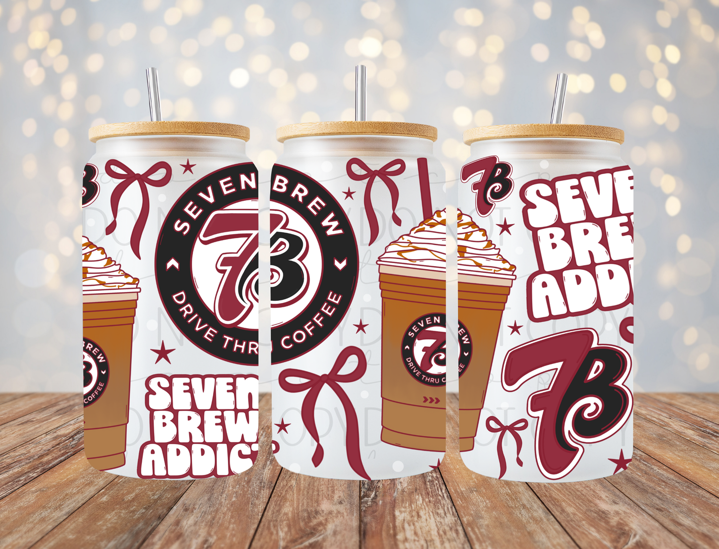 Brew Coffee 16 Oz Wrap
