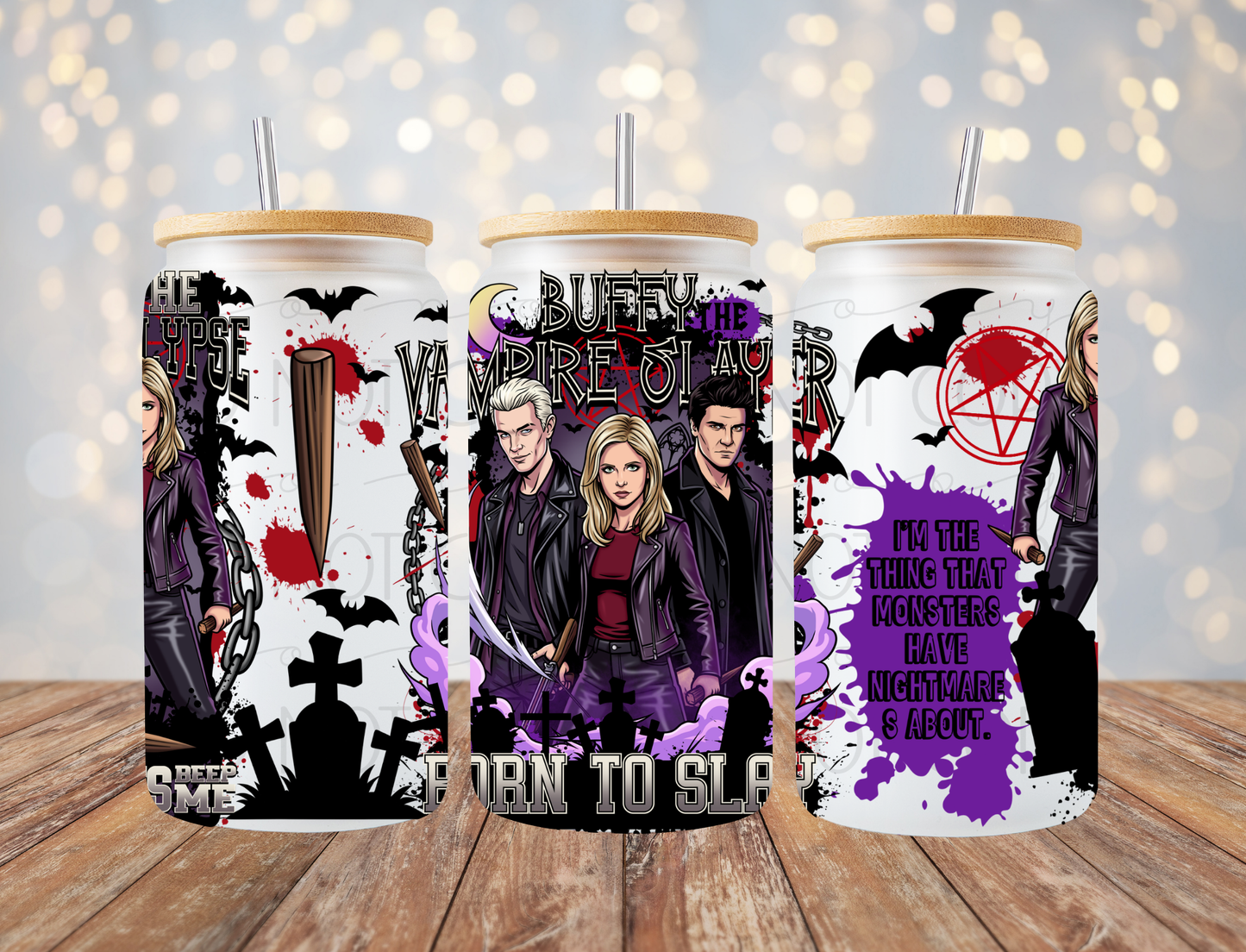 Vampire Slayer Show 16 Oz Wrap
