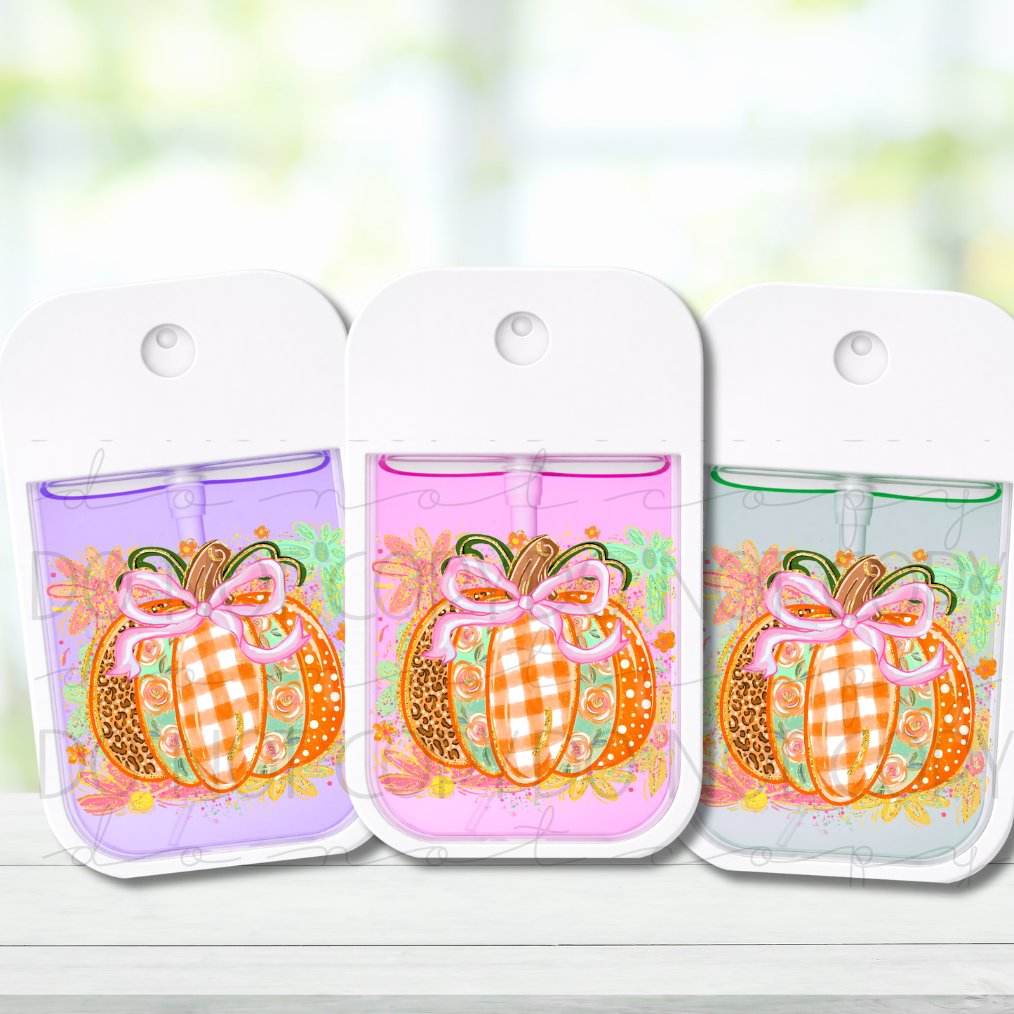 Pumpkin Spray Decal