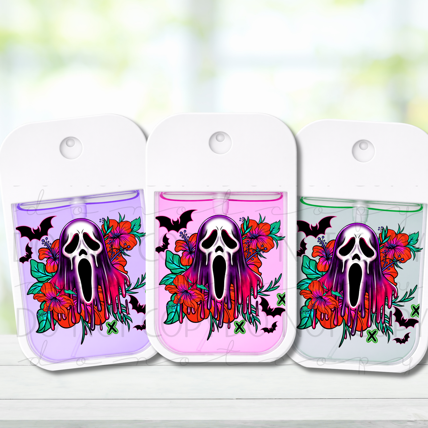 Ghost Horror Spray Decal
