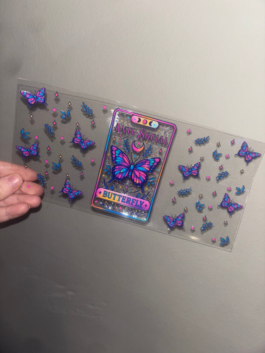 The Antisocial Butterfly 16 oz