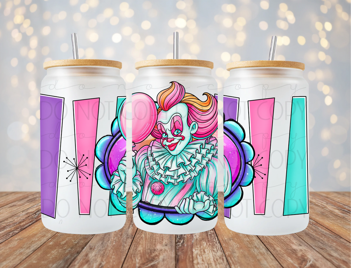 Clown Horror Guy 16 Oz Wrap