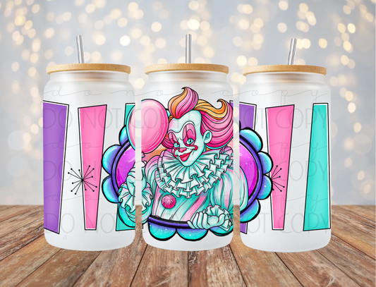 Clown Horror Guy 16 Oz Wrap