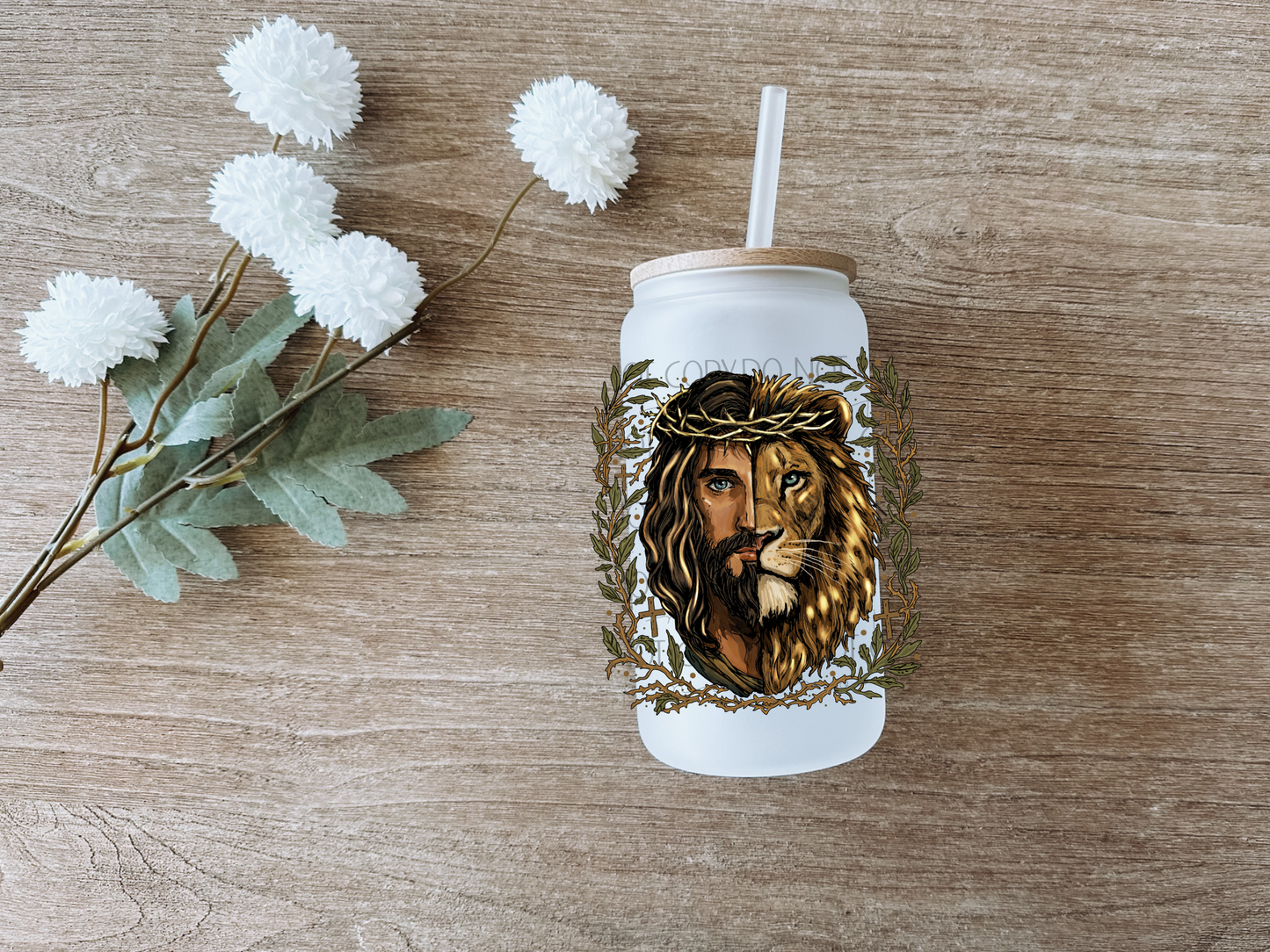 Faith Lion Decal