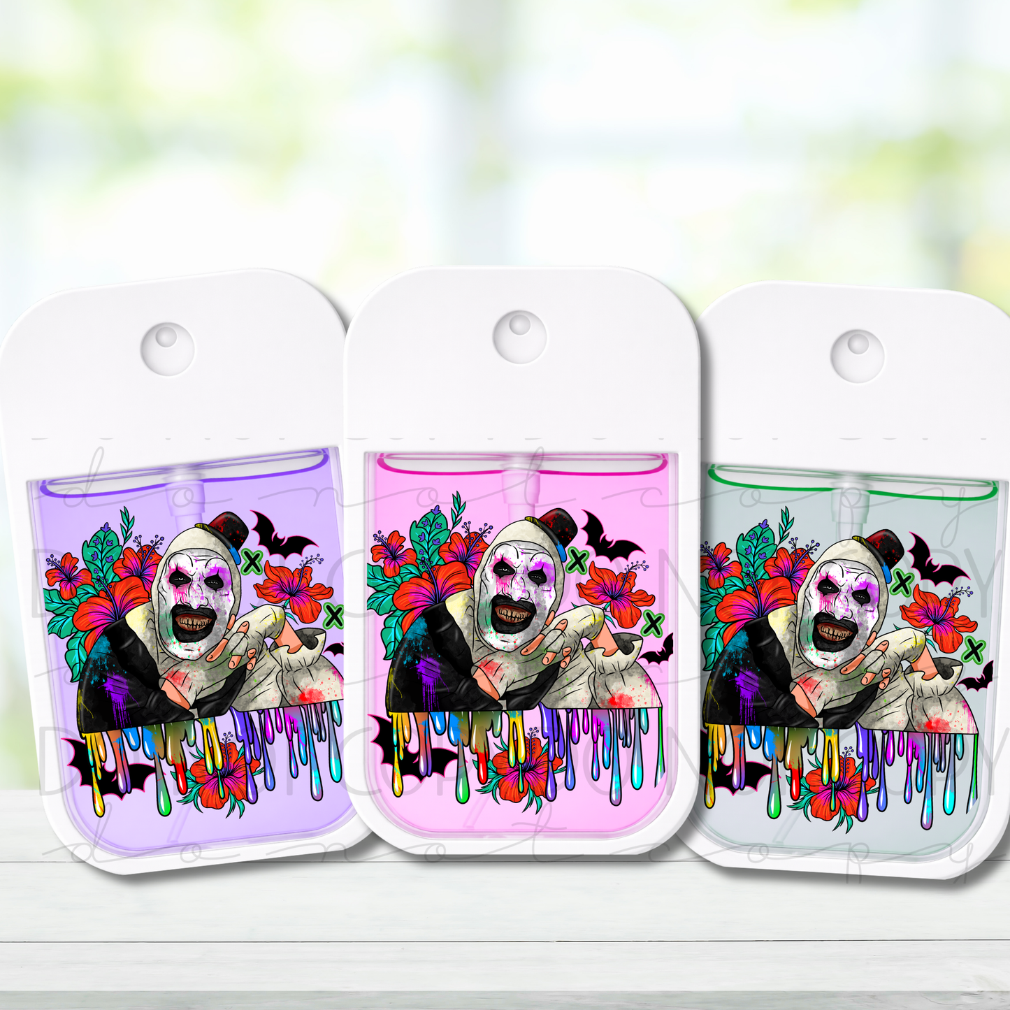 Clown Horror Spray Decal
