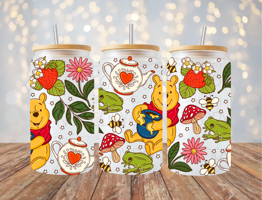 Honey Bear 16 Oz Wrap