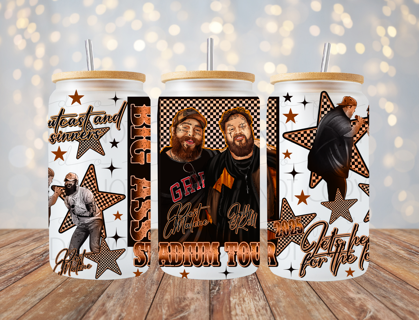 Outcasts & Sinners 16 Oz Wrap