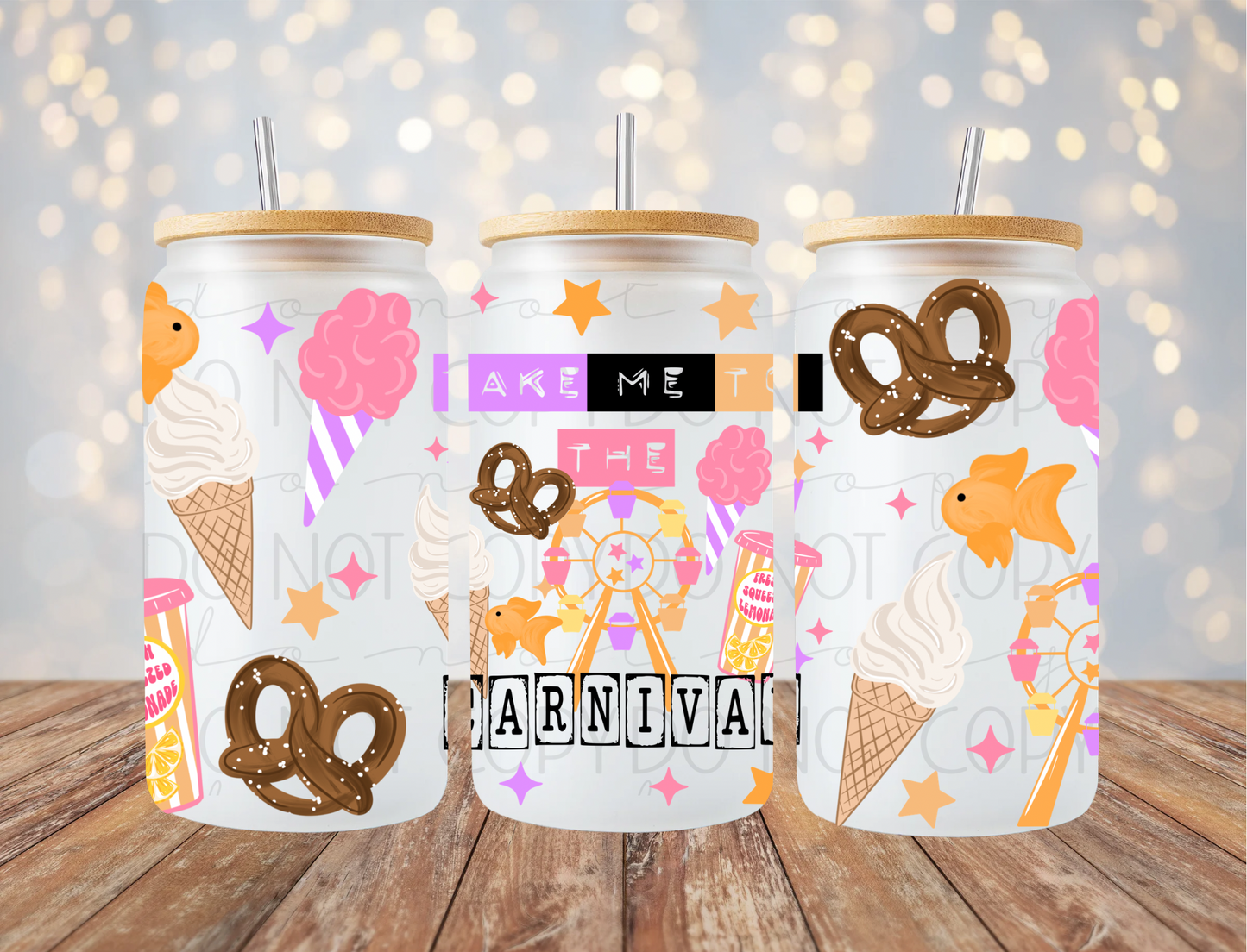 Carnivals 16 Oz Wrap