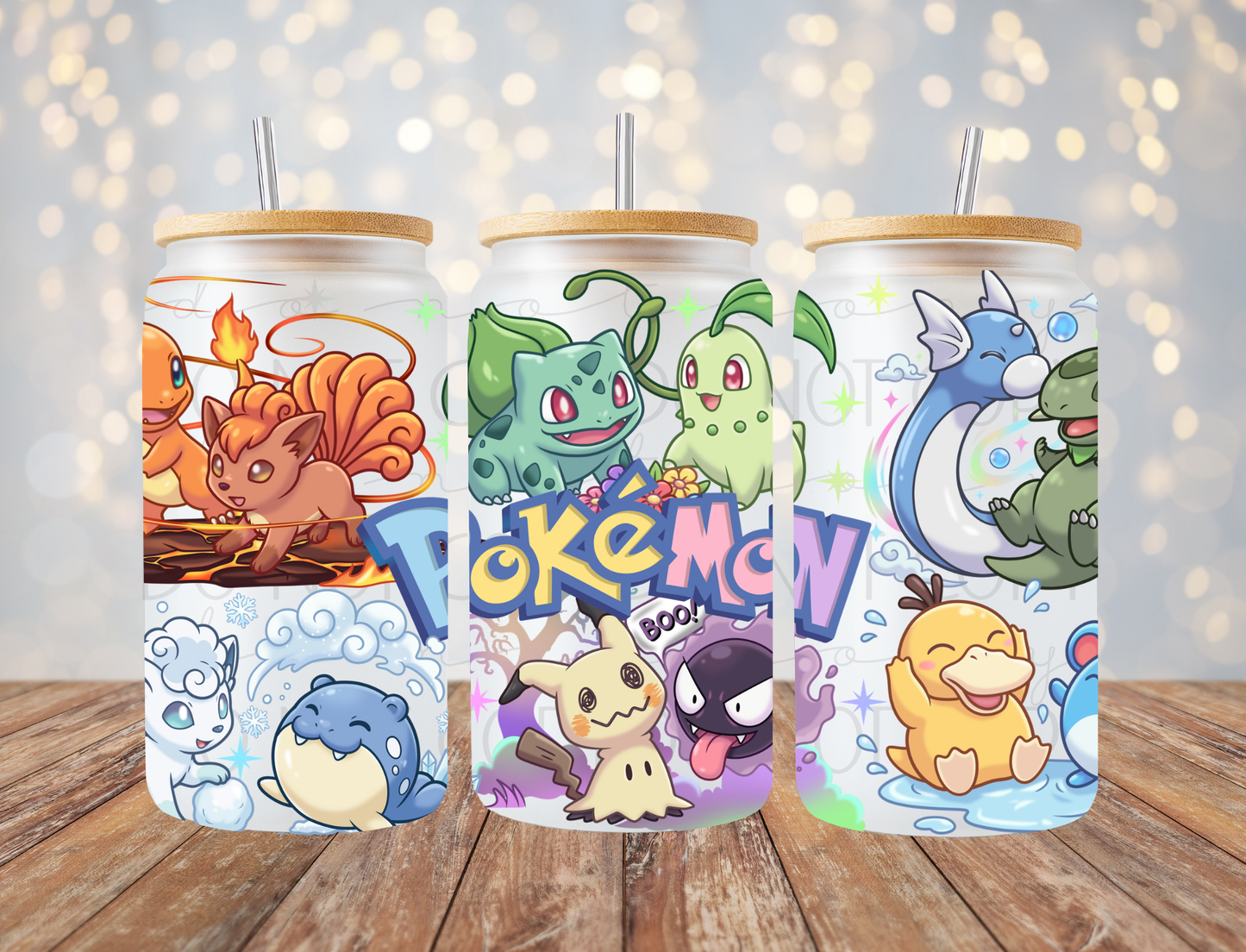 Anime Animals 16 Oz Wrap