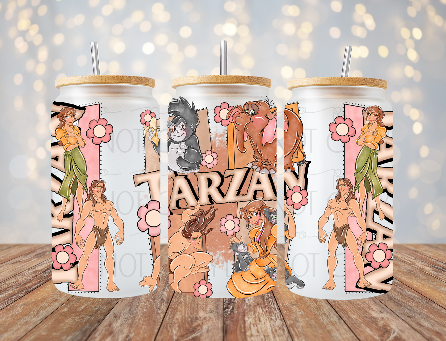Monkey Movie 16 Oz Wrap