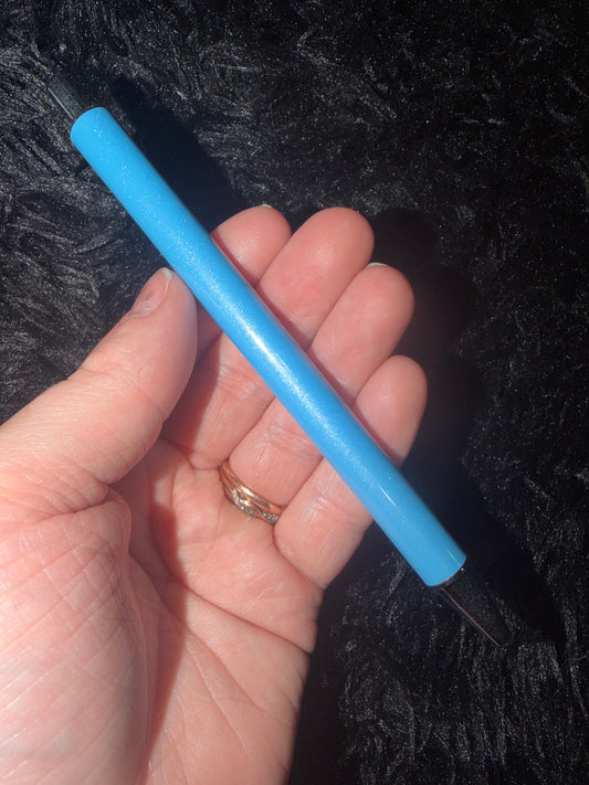 Blue Shimmer Pen