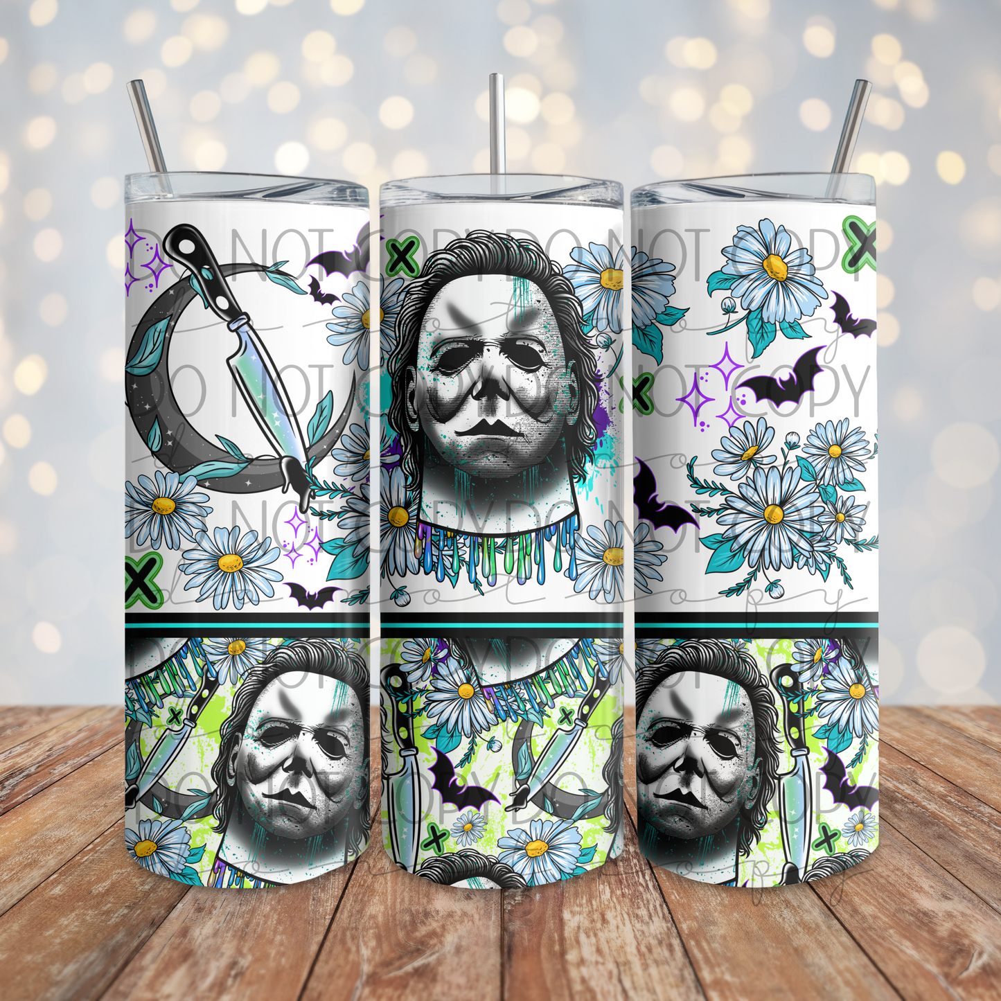 Boogeyman Horror 20 oz Wrap