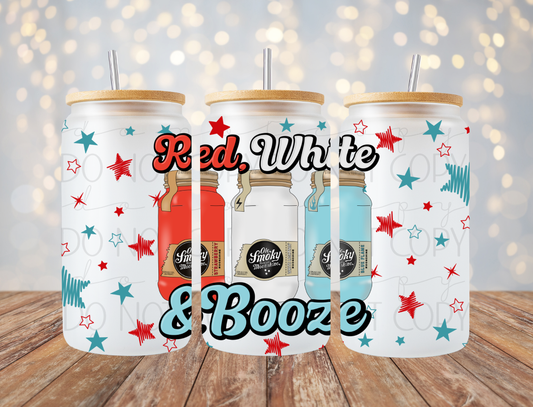 Red White & Booze 16 Oz Wrap