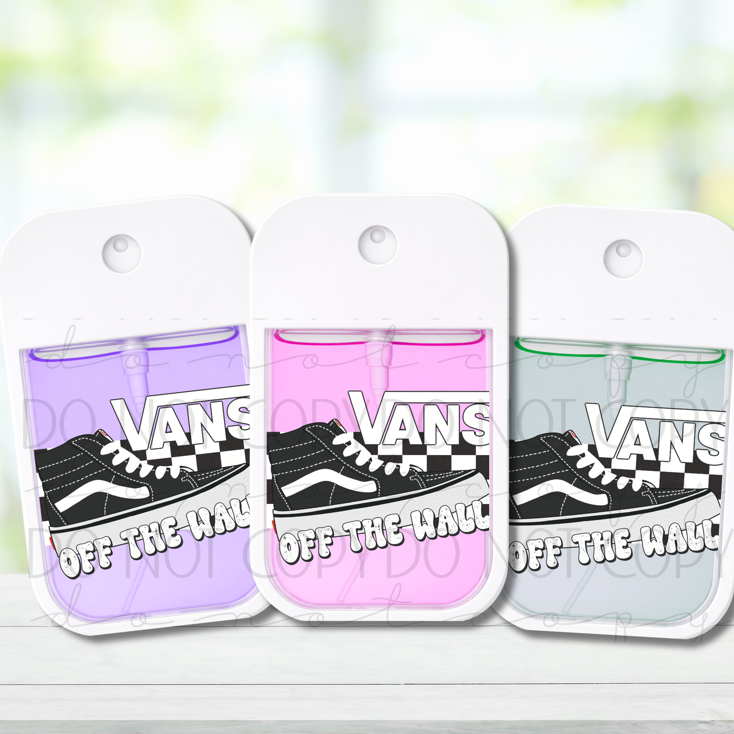 Shoes Spray Decal