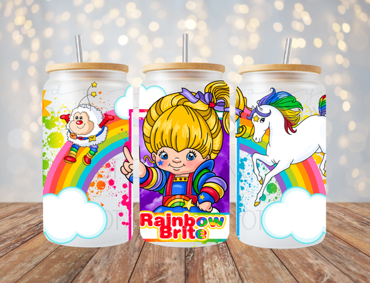 Rainbow Doll 16 Oz Wrap