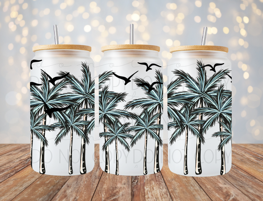 Palm Trees 16 Oz Wrap