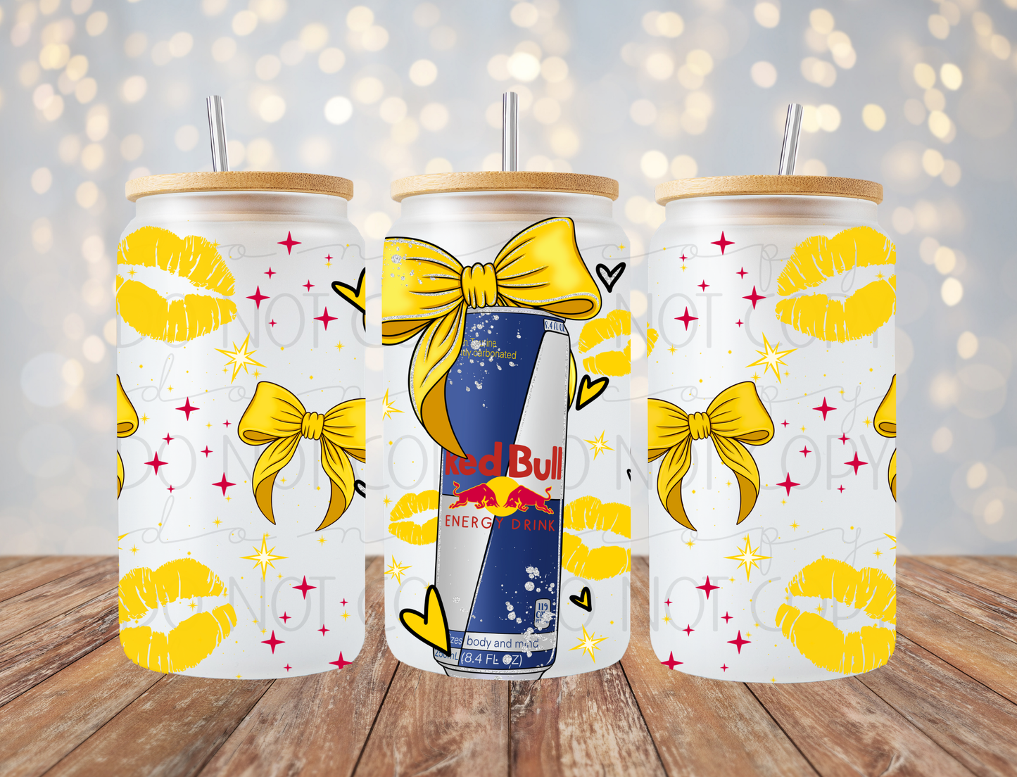 Energy Drink 16 Oz Wrap