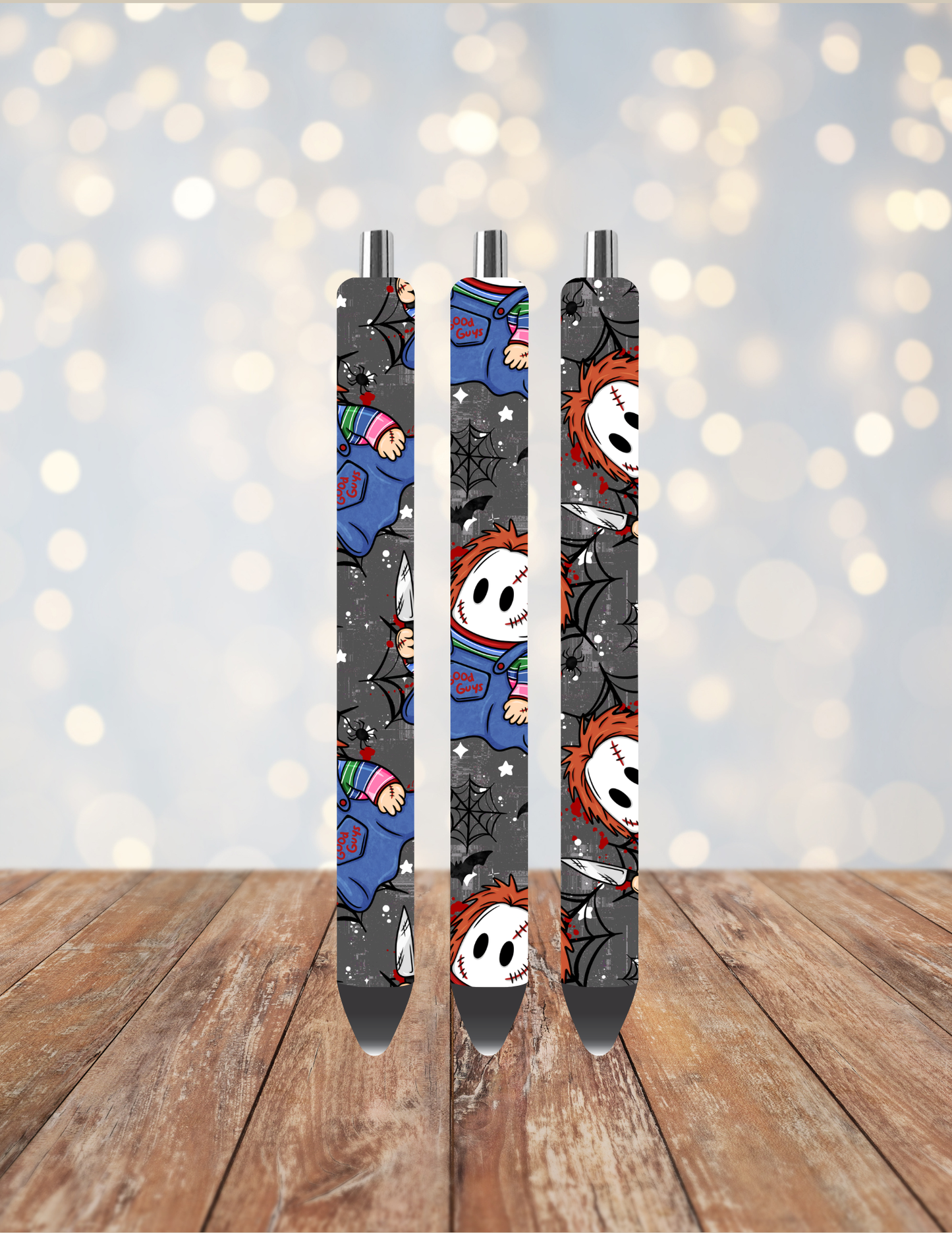 Doll Horror Ghost Pen Wrap