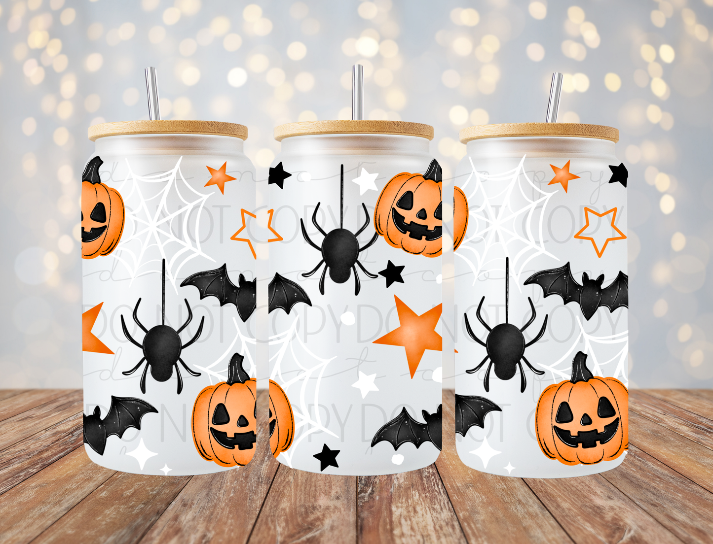Halloween 16 Oz Wrap