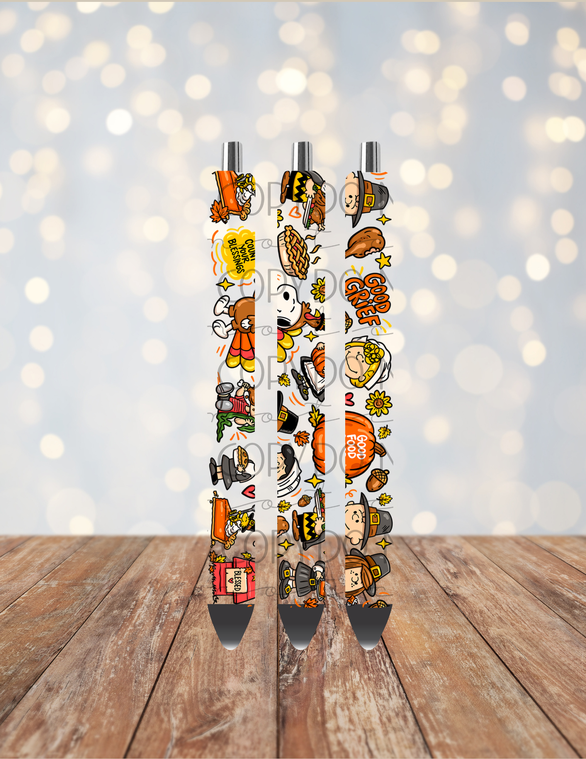 Thanksgiving Charlie Pen Wrap