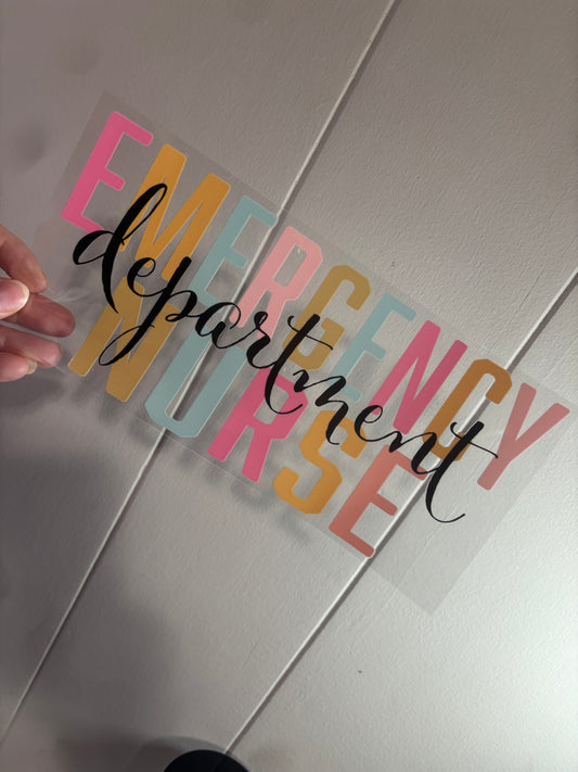 Emergency Nurse 16 oz Wrap