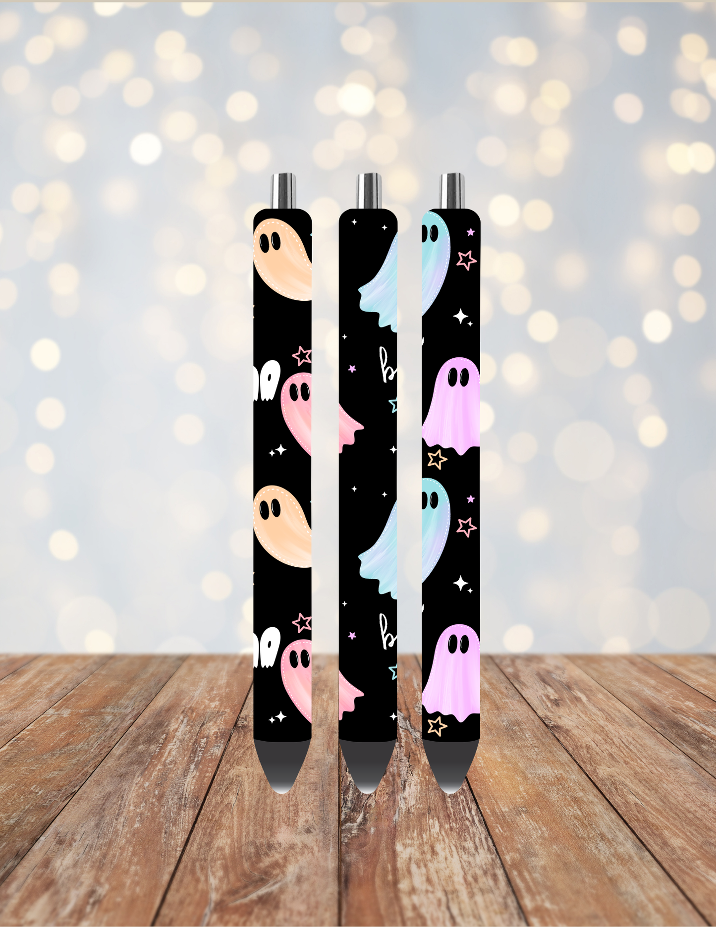 Colorful Ghosts Pen Wrap