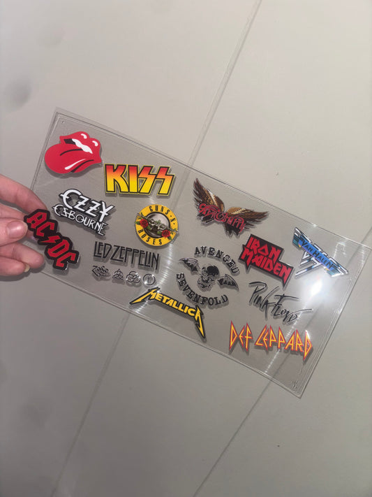 Rock Bands 16 oz Wrap