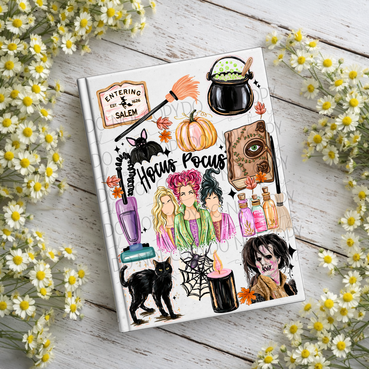 Witches Notebook Decal